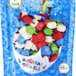 The Dreidel Company Hanukkah Dreidels Multicolor Plastic Chanuka Dreidels With English Transliteration - Includes Dreidel Game I