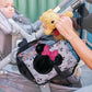 J.L. Childress Disney Baby Side Sling Stroller Cargo Net, Stroller Organizer & Storage, Minnie Mouse
