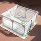 Dawnwake AssemblyFree 14 Panel Playard, Baby Playpen Fence With Crawling Mat And Football For Baby Upto 8 Years With Safety Loc