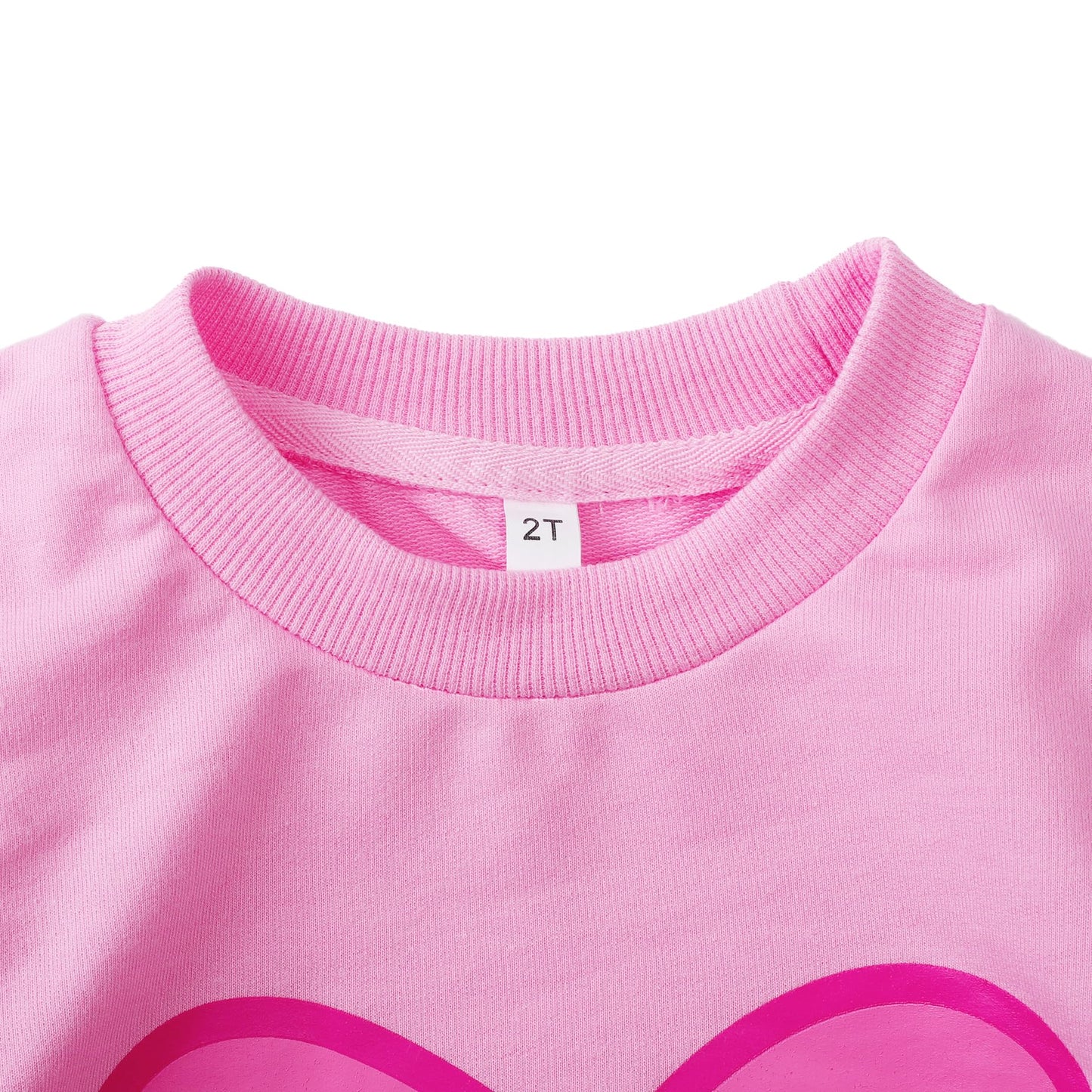 Nubeehoho Toddler Girl Valentine Sweatshirt Clothes Crewneck Fall Spring Winter Swearter Pullover Top Long Sleeve Heart Shirt Ou