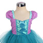 Lito Angels Princess Dress Up Mermaid Costumes For Baby Girl Halloween Christmas Fancy Party With Accessories Size 12-18 Months