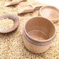 SimplytoPlay Sensory Bin Tools, Montessori Toys for Toddlers, Waldorf Toys, Wooden Scoops and Tongs for Transfer Work and Fine M