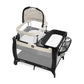 Graco Pack n Play Day2Dream Travel Bassinet Playard Features Portable Bassinet Diaper Changer and More (Lo, Lo, W/Fold Flat Bas