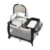 Graco Pack n Play Day2Dream Travel Bassinet Playard Features Portable Bassinet Diaper Changer and More (Lo, Lo, W/Fold Flat Bas