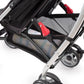 Summer Infant 3Dlite Convenience Stroller, Black - Lightweight Stroller With Aluminum Frame, Large Seat Area, Mesh Siding, 4 Pos