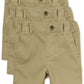 The Children'S Placethe Children'S Place Baby And Toddler Boys Stretch Chino Shorts3 Packflax2T