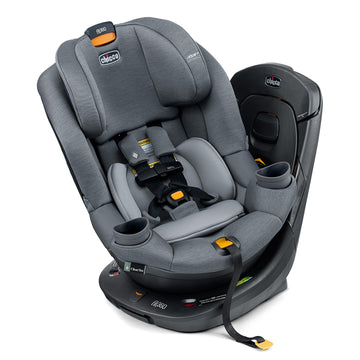 Chicco Fit360 ClearTex Rotating Convertible Car Seat with 360 Degree Rotation for Rear-Facing and Forward-Facing, LeverLock Self