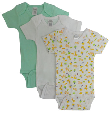 Bambini Preemie Boys Short Sleeve Printed Variety Pack-Preemie