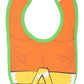 Justice League Baby Boys 6 Pack Bibs Superman Batman Flash Aquaman Green Lantern