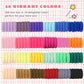 360 Pcs Baby Hair Ties, 24 Colors Cotton Toddler Hair Ties With Organizer Box, 1 Inch Seamless Baby Hair Bands For Toddler Girls