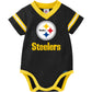 Gerber Unisex Baby Baby Boys NFL Jersey Onesie Bodysuit, Team Color, 6-12 Months