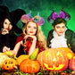 Wispark 2 Pack Halloween Headband For Girls Cute Maleficent Horn Mouse Ears Bow Headbands For Girls Hair Accessories For Women C
