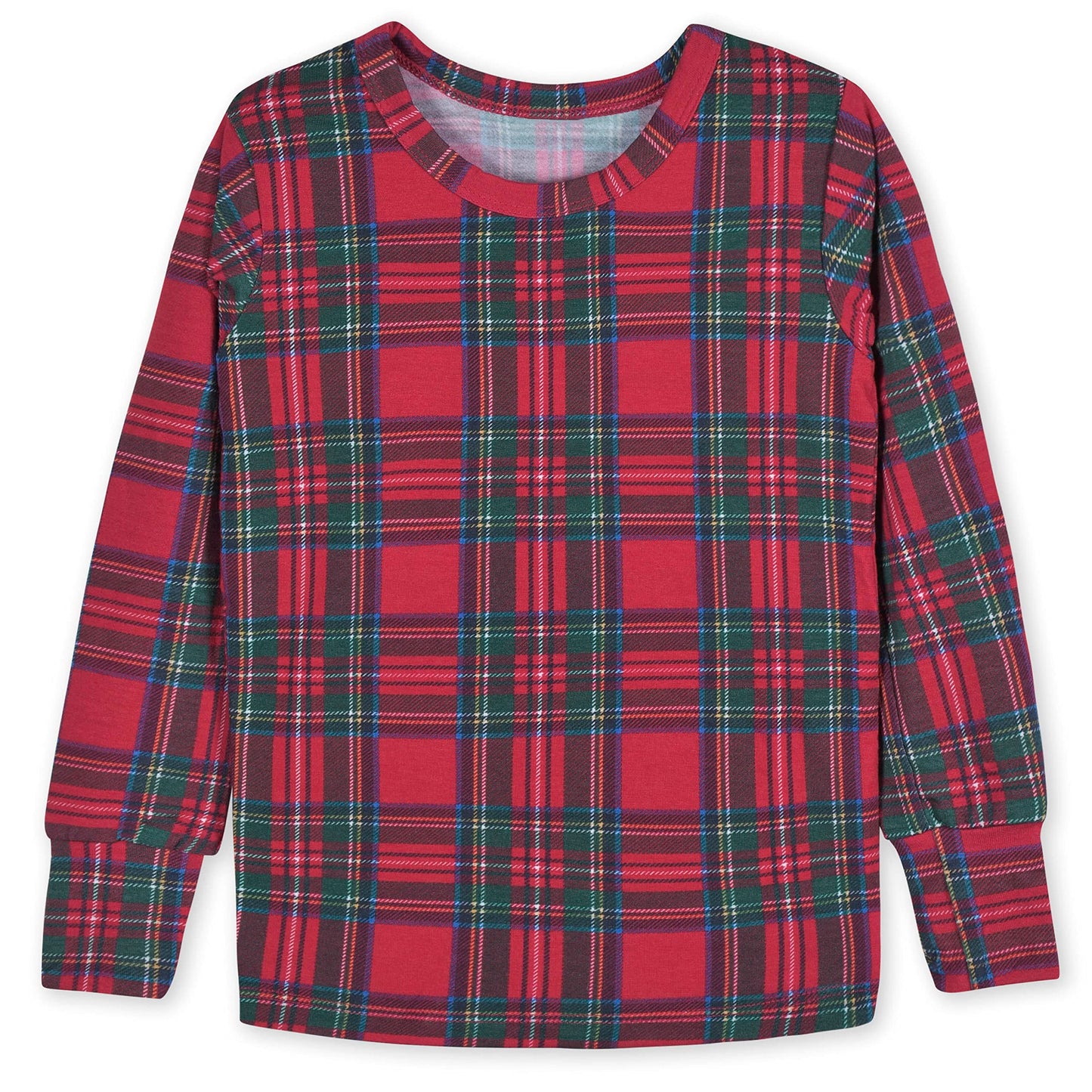 Gerber Unisex Baby Toddler Buttery Soft 2-Piece Snug Fit Pajamas With Viscose Made From Eucalyptus, Stewart Plaid, 18 Months