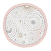 Sweet Jojo Designs Blush Pink, Gold And Grey Star And Moon Playmat Tummy Time Baby And Infant Play Mat For Celestial Collection