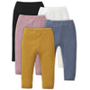 U.Nikaka Unisex Baby 0-6 Months 5-Pack Pants In Grey White Black Orange And Pink
