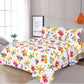 Sapphire Home 8 Piece Butterfly Full Bedding Set, Bed In A Bag, Kids Butterfly Comforter Set With Butterfly Sheets, Pillow Case,