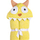 Yikes Twins, Childrens Hooded Towel Yellow Monster, Unisex Toddler, Kids
