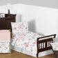 Sweet Jojo Designs Blush Pink, Grey And White Shabby Chic Playmat Tummy Time Baby And Infant Play Mat For Watercolor Floral Coll
