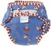 Kushies Swim Diaper, Sail Boats Print, Medium
