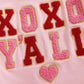 Toddler Baby Girl Boy Valentines Day Outfit Fries Before Guys Sweatshirt Shirt Long Sleeve Pullover Winter Clothes (A-R-Pink, 3-