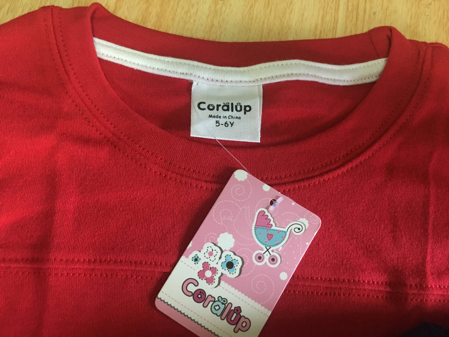 Coralup Toddler Boys Girls Unisex Cotton 2Pcs Clothing Playwear Set(5-6Y,Red Car)