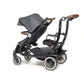 Austlen Entourage 2.0 Sit and Stand Stroller in Black (Also Available in Navy)