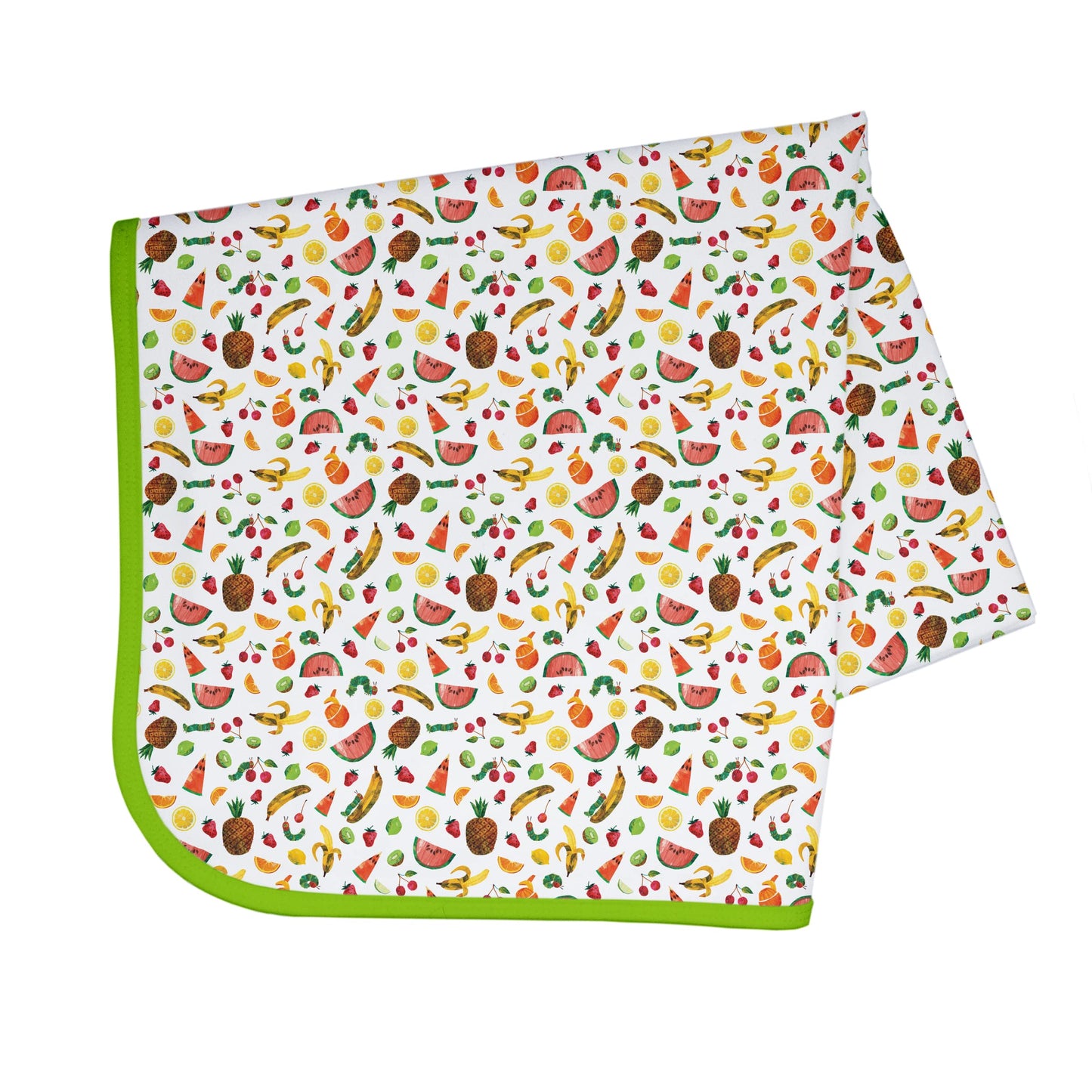 Bapronbaby Eric Carle Tropical Fruit Splash Mat - Waterproof Catch-All For Under High Chairs, Floors, Tables, Playtime Or Arts &