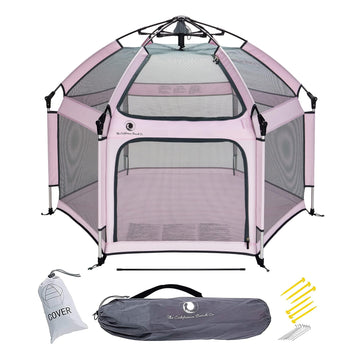 Pop 'N Go Playpen - Indoor & Outdoor Baby Playpen For Babies And Toddlers - Baby Beach Tent, Foldable, Portable W/Canopy, Travel