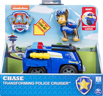 Paw Patrol, Chases Transforming Police Cruiser with Flip-Open Megaphone, for Ages 3 & Up
