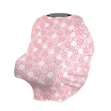 Aden + Anais Comfort Knit 6-In-1 Super Soft Cotton With Spandex Multi-Use Cover For Car Seat, Nursing, Cart, Baby Swing, High Ch