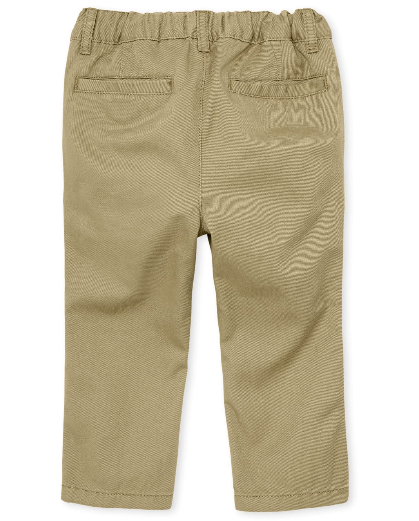 The Children'S Place Baby Boys And Toddler Skinny Chino Pants, Flax 2 Pack, 3T Us