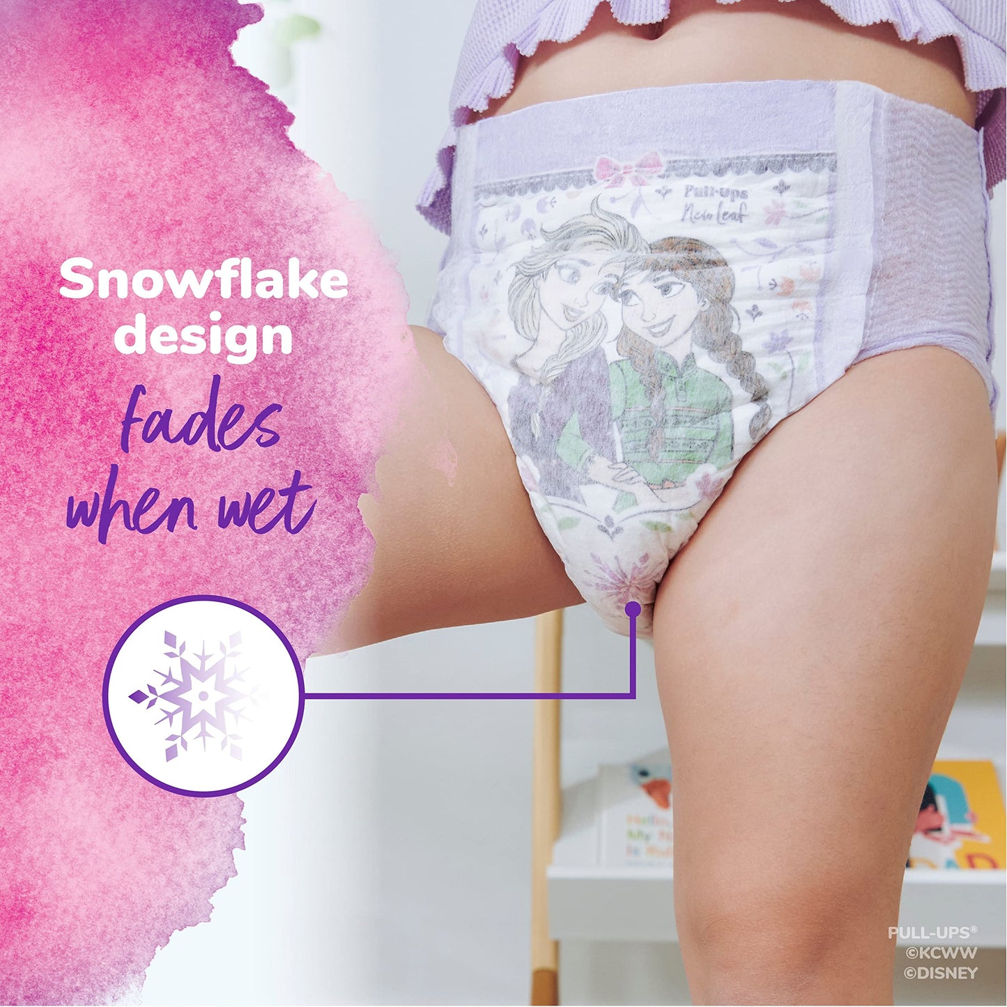 Pull-Ups New Leaf Girls' Disney Frozen Potty Training Pants, 4T-5T (38-50 Lbs), 60 Ct