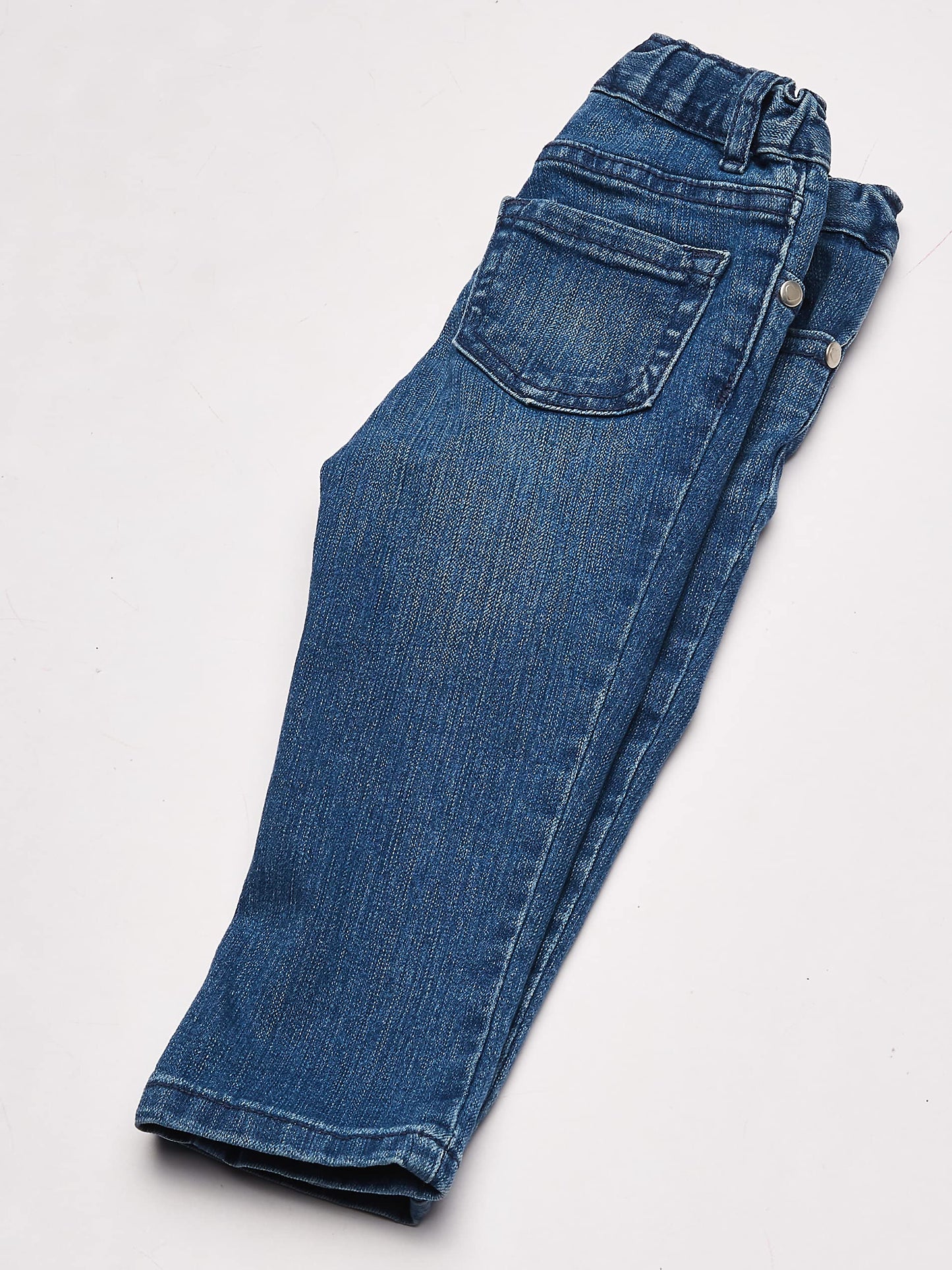 The Children'S Place Baby Girls And Toddler Girls Super Skinny Jeans, Medium Royal Blue Wash, 18-24 Months