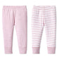 Lamaze Organic Baby, Baby Boy'S Pull On Jogger 2 Pack Pants, Pink, 3 Months
