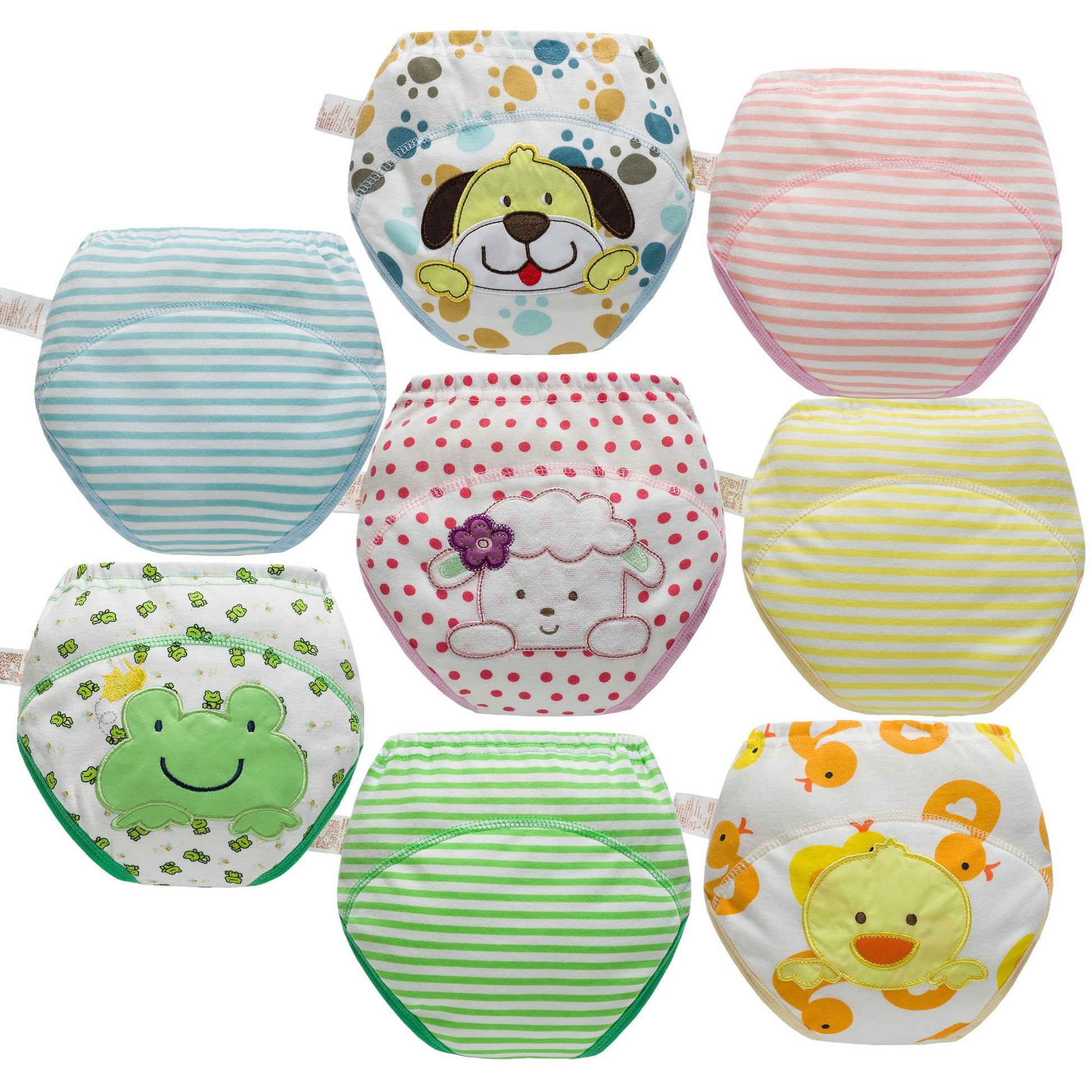 Skhls Baby Toddler Thick Absorbent Potty Training Pants Underwear 8 Pack 2T