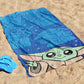 Jay Franco Star Wars The Mandalorian Kids Bath Pool Beach Towel - Super Soft & Absorbent Grogu, Baby Yoda 100% Cotton Towel, Mea