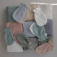 mushie Baby Hooded Towel | Organic Cotton (Pearl)