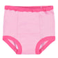 Gerber Baby Girls Infant Toddler 4 Pack Potty Training Pants Underwear Rainbow Turquoise And Pink 3T