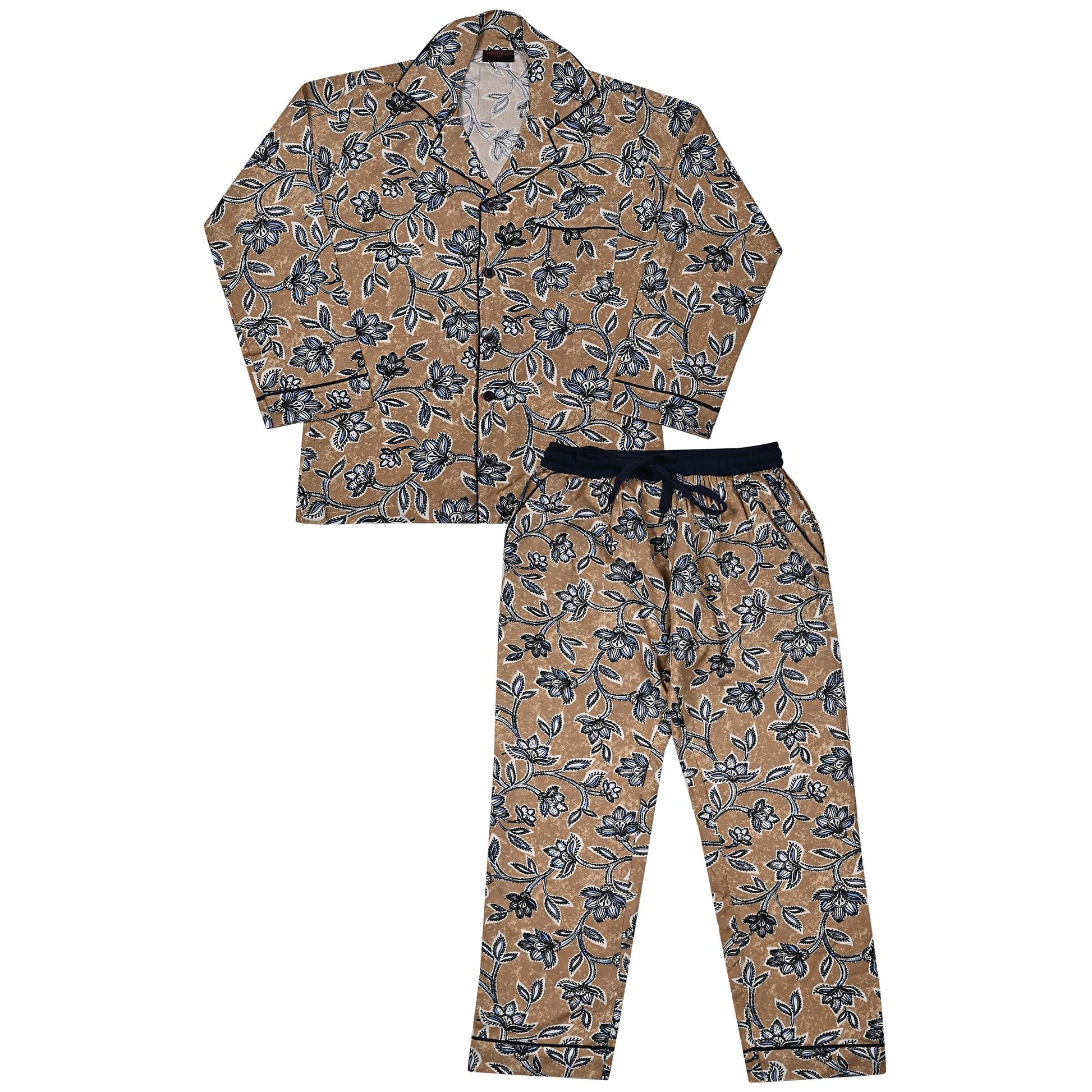 SHOPmOZO Cotton Rayon Long Sleeve Kids Nightwear/Nightdress/Sleepsuit/Sleepwear/Night Suit for Boys and Girls Pajama Top Combo S
