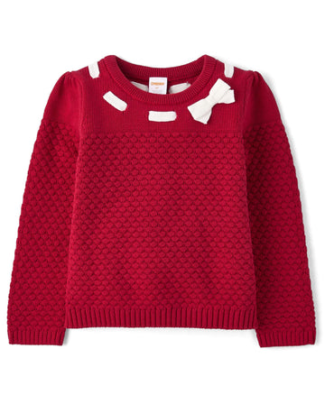 Gymboree,And Toddler Long Sleeve Sweaters,Holiday Red,4T