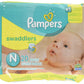 Pampers Swaddlers Diapers, Newborn (Up To 10 Lbs.), 20 Count