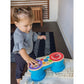 Baby Einstein Upbeat Tunes Magic Touch Wooden Drum Musical Toy Ages 6 Months +