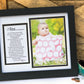 The Grandparent Gift Frame Wall Decor, First Granddaughter