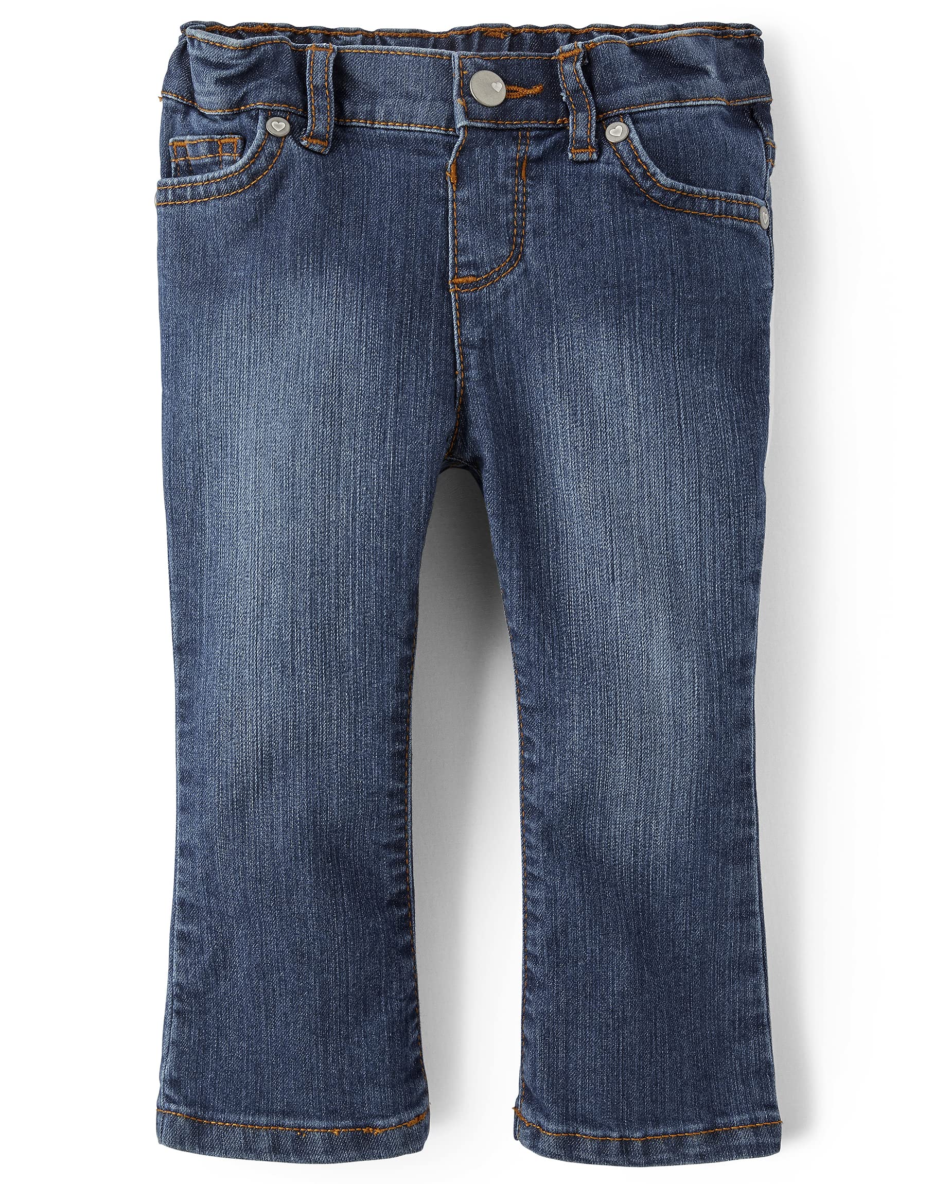 The Children'S Place Baby Girls And Toddler Girls Basic Bootcut Jeans, – Cutebab WBBAPB00WAXG5CC