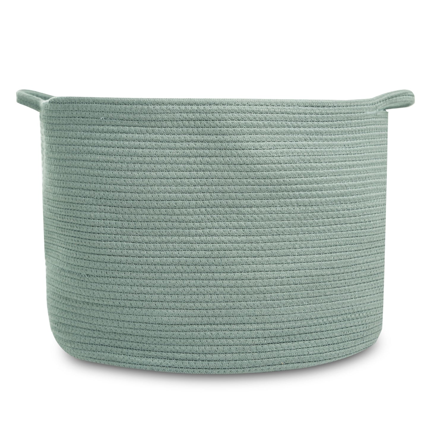Natemia Rope Storage Basket- Nursery Bin And Toy Organizer (20   X20   X14   ), Laundry Basket, Basket For Towels, Pillows And B