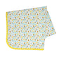 Bapronbaby Busy Bees Splash Mat - Waterproof Catch-All For Under High Chairs, Floors, Tables, Playtime Or Arts & Crafts - Machin