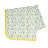 Bapronbaby Busy Bees Splash Mat - Waterproof Catch-All For Under High Chairs, Floors, Tables, Playtime Or Arts & Crafts - Machin