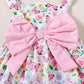 Baby Girl Summer Dresses Pink Boho Sleeveless Dresses Infant Summer Outfits Sundress Baby Girl Clothes 6-9 Months 12 Months