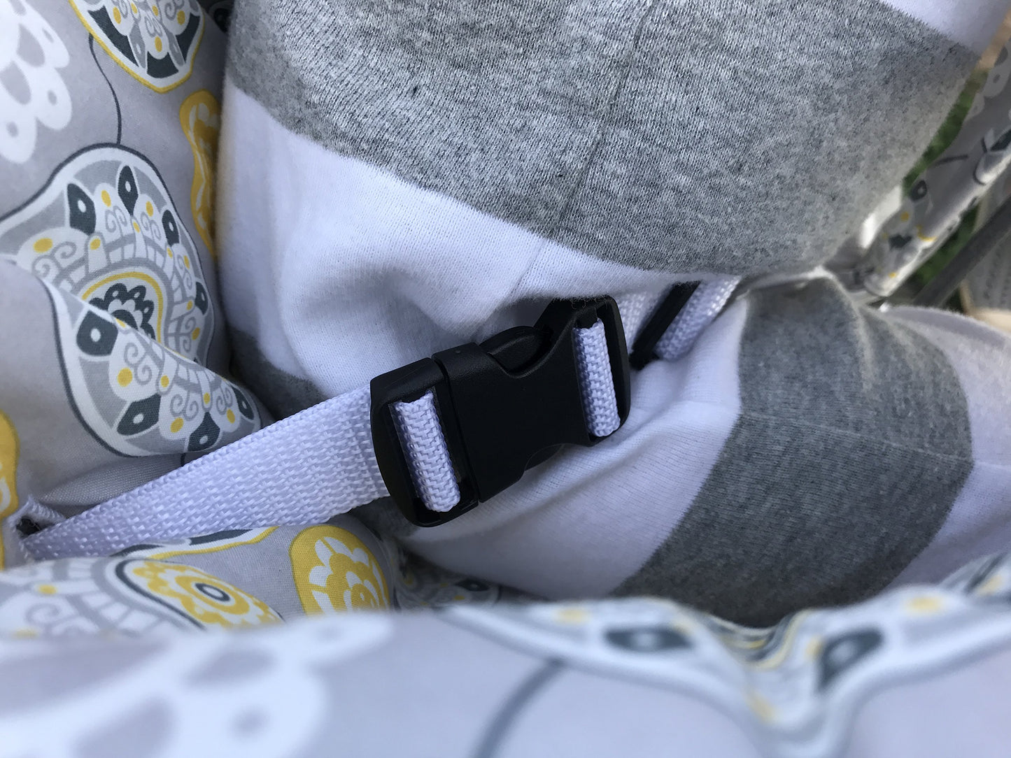 Twin Double Shopping Cart Cover For Baby Siblings With Carrying Case. Guaranteed To Fit Wholesale Warehouse Grocery Stores Like