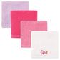 Luvable Friends Unisex Baby Super Soft Cotton Washcloths, Fish, One Size